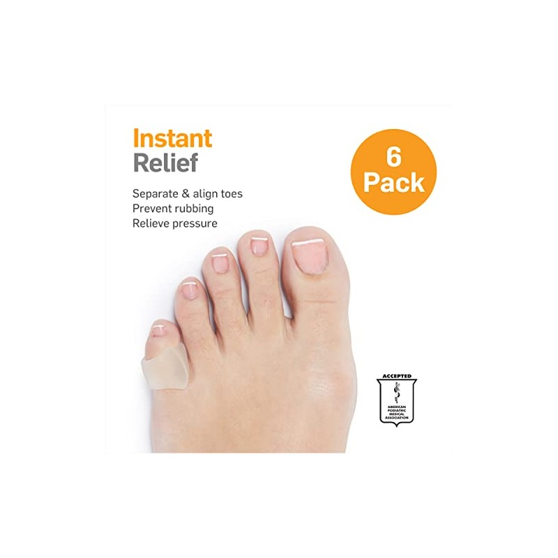 NatraCure NatraCure Advanced Gel Toe Separator (w/Toe Loop) - 6