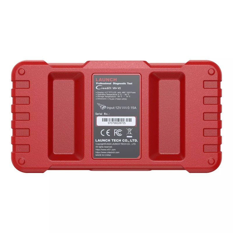 LAUNCH 2024 LAUNCH Creader VII+2.0 CRP123 V2.0 Diagnostic Scanner ABS