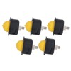 5Pcs Blower Carburetor Bottom Iron Primer Bulb for Fuxtec FX