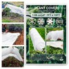 Plant Covers Freeze Protection, Antifrost Cover 7ft×10ft Reusable Rectangle Frost