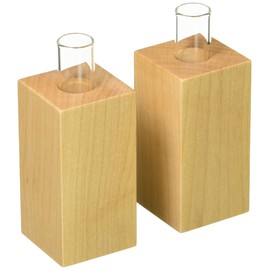 Modern Shinto Gear Maple Sakaki Stand Pair