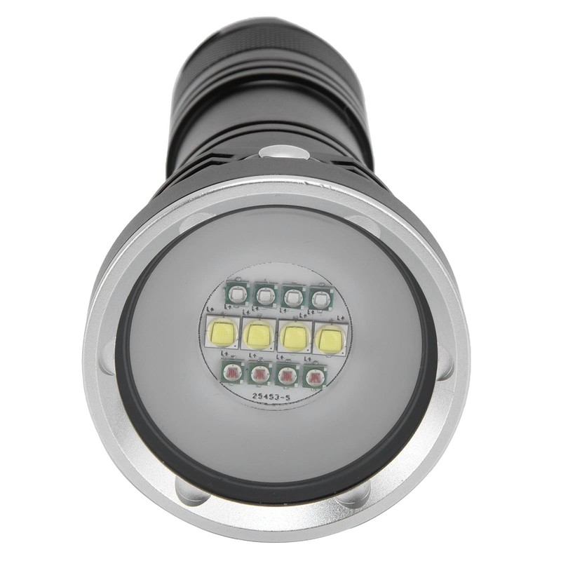 Diving Flashlight, 10000 100M Underwater Flashlight, 5 Modes LED Waterproof