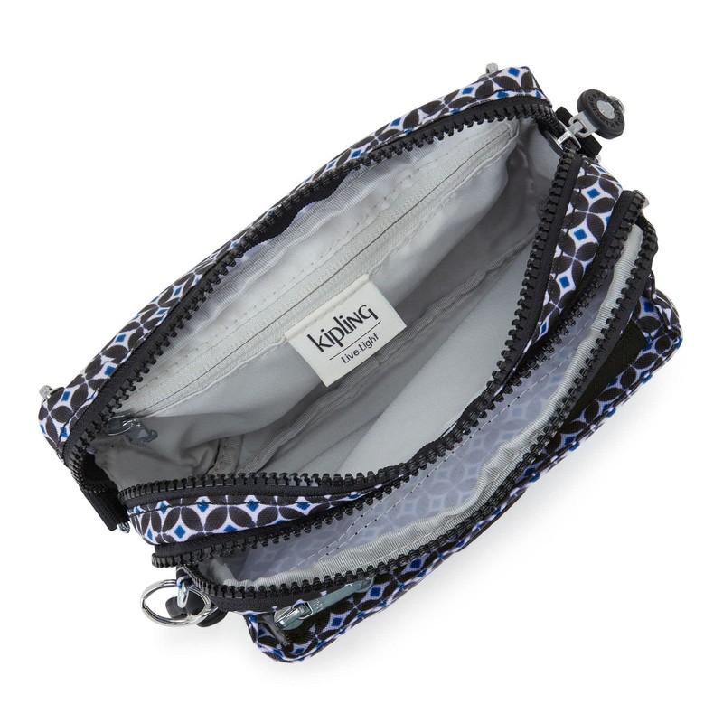 Kipling Women's Abanu Multi Crossbody Bags, Blackish Tile, One Size