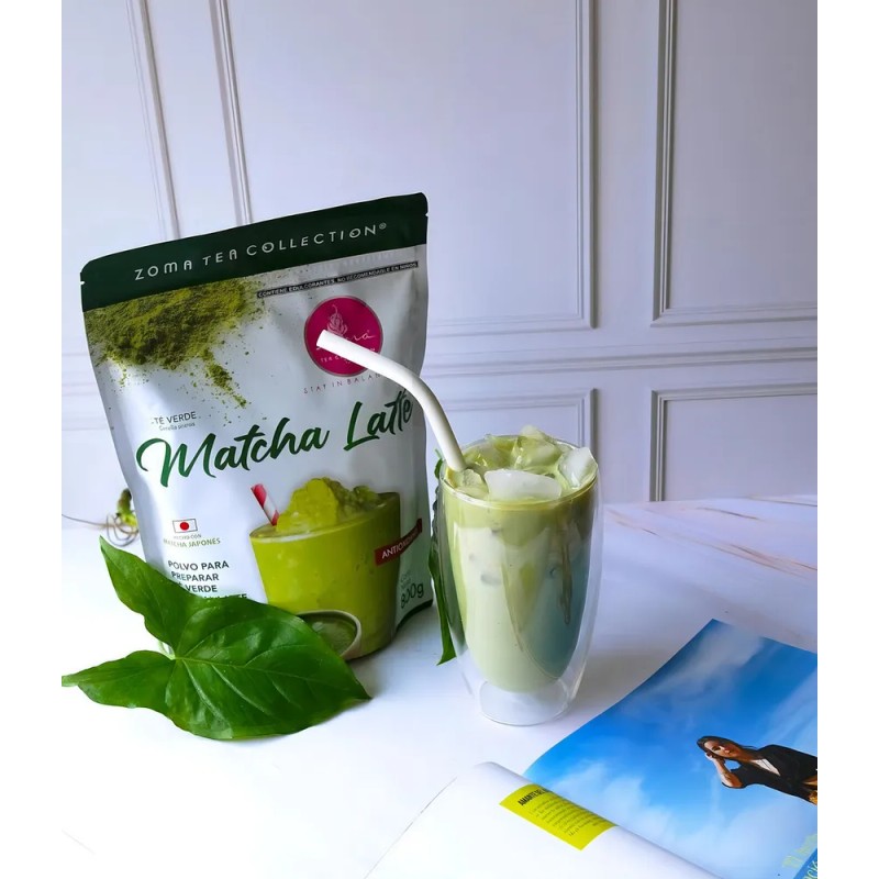 Té Verde Zoma Tea Matcha Latte Japonés Antioxidante 800gr