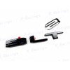 Auto OVERLAY Gloss Black SIERRA HD SLT Emblems Fit 2024+