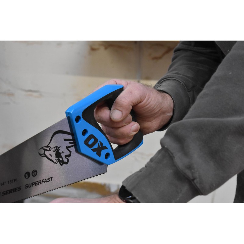 OX Pro 350mm Toolbox Hand Saw, Double Ground Premium Quality