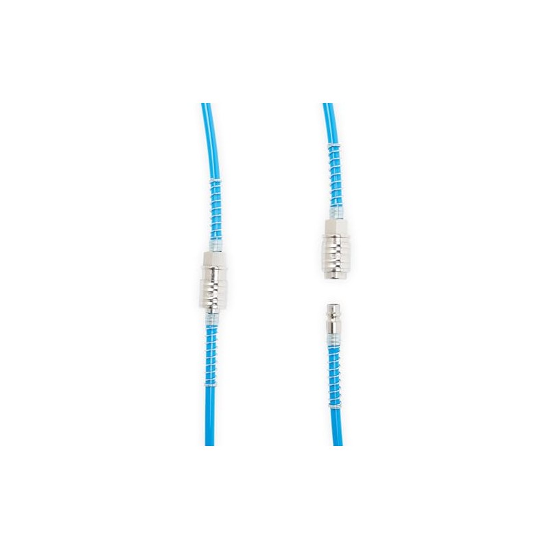 Compressed Air Spiral Hose Made of Polyurethane Plastic, Diameter 8