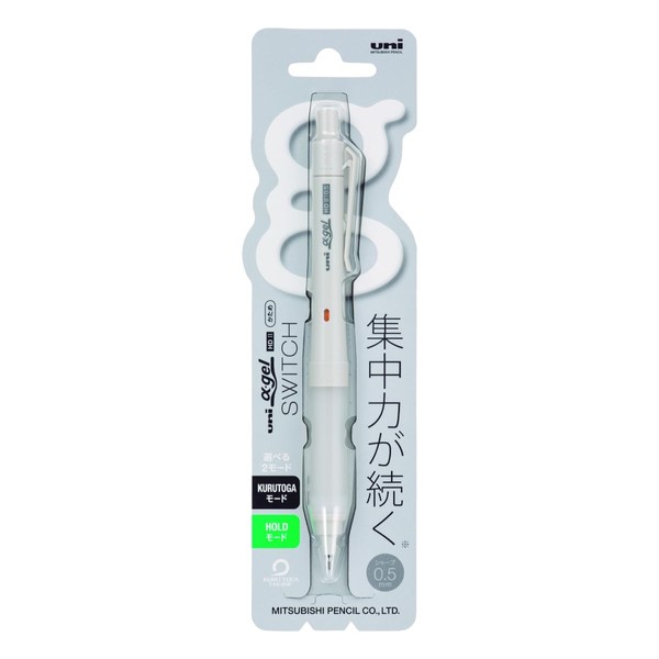 Mitsubishi Pencil Mechanical Pencil Alpha Gel Switch 0.5 Gray M51009GG1P.23