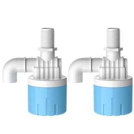 float valve for water tank Automatic water trough water level control float valve aqua pulse trough water leveler (1pcs 3/4" top inner)