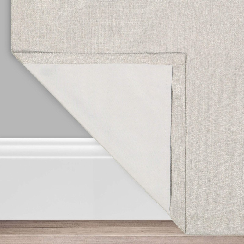 ECLIPSE Cara Grommet Top Curtains for Bedroom, Single Panel, 50"