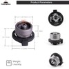 CAMPINGMOON Butane Nozzle Converter Adapter Simple Lockable for Nozzle Bottle