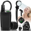vignuto Portable Shower for Camping, Rechargeable Camping Shower Pump with