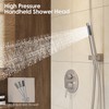 Gabrylly Shower System, Wall Mounted Shower Faucet Set with Shower