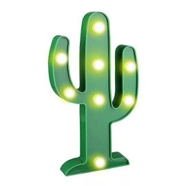 Cactus Led Decoración Fiesta Hogar Adorno