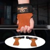 Cowhide Gymnastics Hand Grips for Pull Up Weight Lifting Fitness