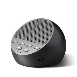 Portable Sound Machine Rechargeable White Noise Machine with 30 Soothing Sounds for Baby Kids Adults 32-Level Vol 4 Timer Sleep Noise Machine for Travel Office Privacy Home