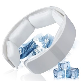 KEYVOR Neck Cooler, Cool Ring, 62°F (28°C) Freezing, PCM Material, Neck Cooling Goods, Unisex, Cool, Long Lasting, Heat Prevention, Heat Stroke, Cooling Ring, Repeated Usage, Adults & Children