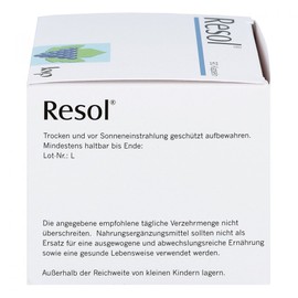 Resol Capsules