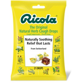 Ricola Herb Throat Drops, Original, 21-ct