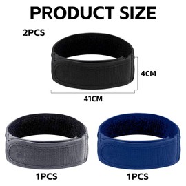 4 Pieces Lazy Belt, Buckleless Casual Belt, Adjustable Elastic Belt, Solid Color Nylon Belt, Men'S Belt