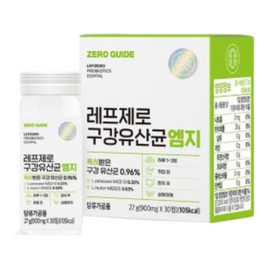 RefZero Oral Lactobacillus MG LeafZero Bad Breath Lactobacillus 30 tablets, 3 boxes / 레프제로 구강유산균 엠지 리프제로 입냄새 유산균 30정 3박스
