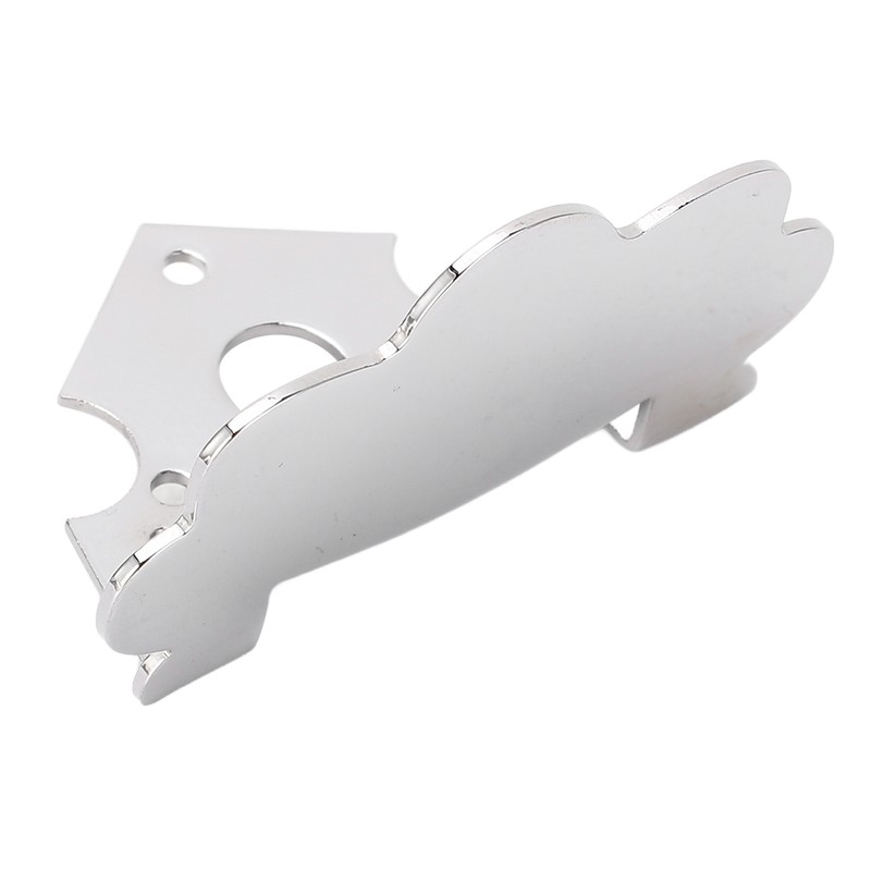 Mandolin Tailpiece Zinc Alloy 8 Strings Triangle Shape Mandolin Tailpiece