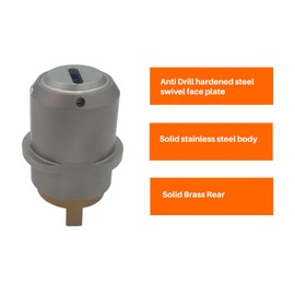 Kaypart Lock Security Upgrade for Ford Transit Custom MK2 Drivers Door Lock 2024 Security Upgrade Hykee Replock S