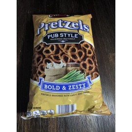 Clancys 2 Bags Clancys Pub Style Pretzel Bold Onion and Garlic 12oz Each Herb