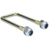 2 Pack M10 40mm x 110mm U-Bolt N-Bolt for Trailers