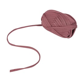 T Shirt Yarn Spaghetti Yarn for Crocheting Hand Knitting DIY Carpet Bag Purse Blanket Soft Thick Cloth，Pack of 2 Skeins, 3.5 Ounce x 2, 35 Yard x 2 (Taro Purple)