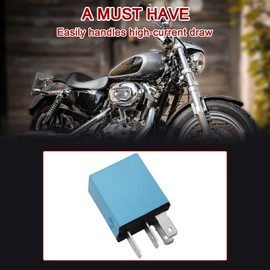 WOWTK Starter Relay for Harley Sportster XL1200 XL883 2005-2013