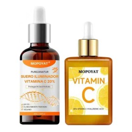 Vitamin C Boosting Serum,apto Para Todo Tipo De Pieles 2pcs Todo Tipo De Piel Día/noche