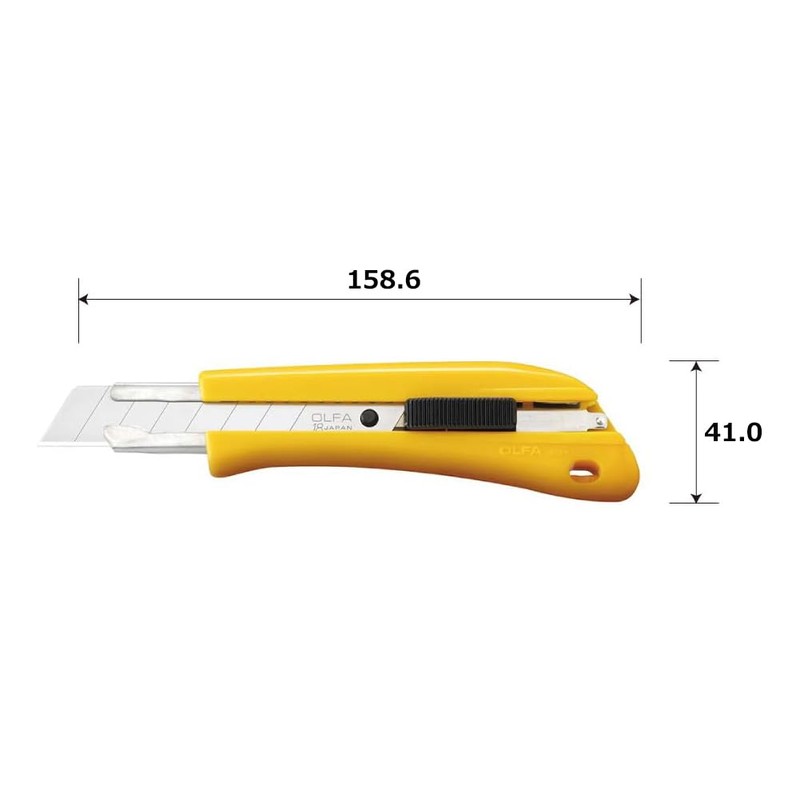 OLFA Large Cutter Banana AL Type 165B