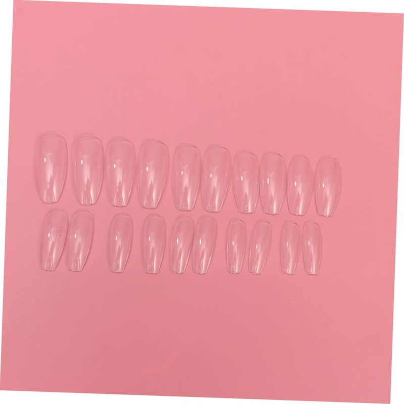 Healeved Long Full Cover Nail Tips Fake Nails Artificial Nails