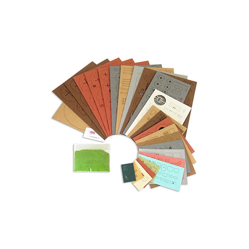 Sankei (さんけい) Miniature Art Kit Studio Ghibli Series Howl's Moving