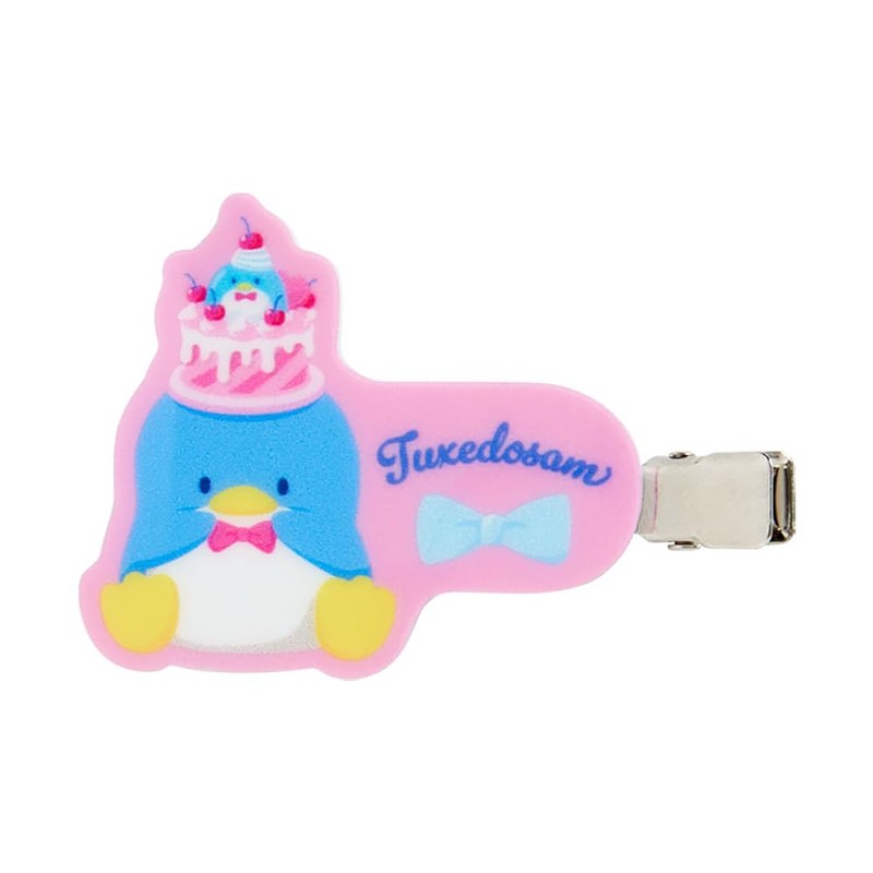 Sanrio 493538 TUXEDOSAM Character Hair Clip Set Birthday Tuxedo Sam