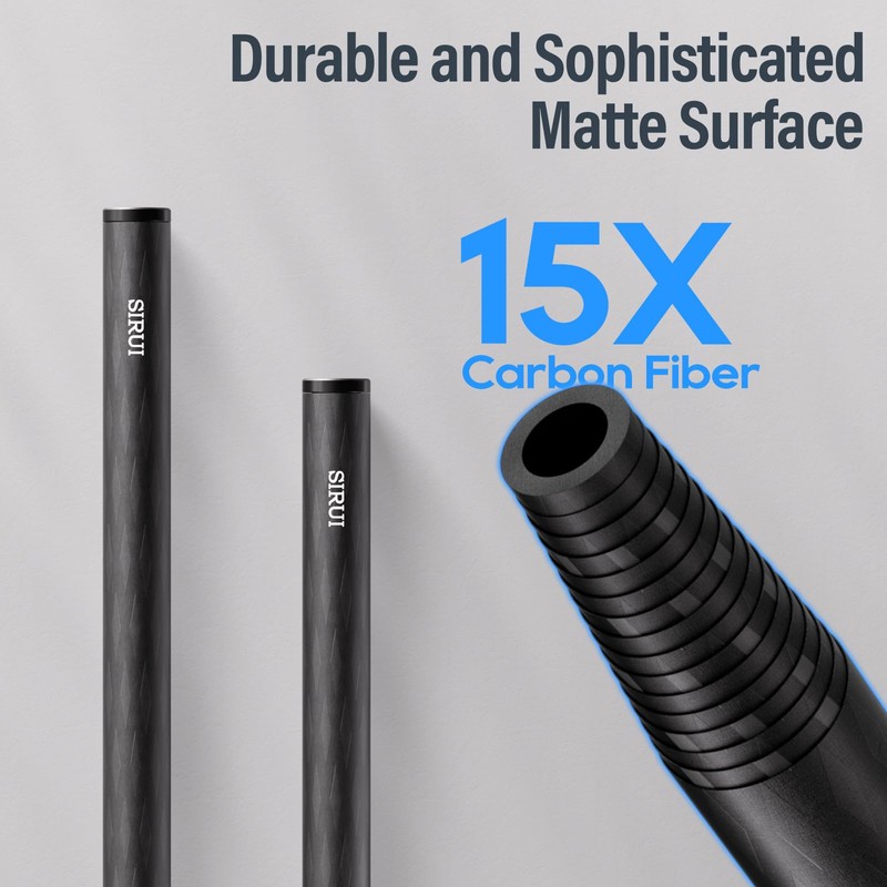 SIRUI 15 mm Rod Carbon Fibre Rod, Universal 20 cm
