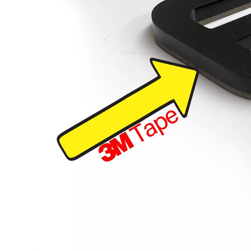 FMS Gear 2 Yellow HellHawk Emblems fits Jeep Trackhawk SRT