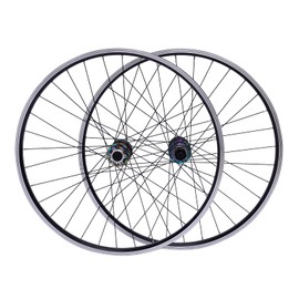 DYRABREST 29 Inch Mountain Bike Wheelset, Aluminum Alloy Rim Disc Brake MTB Wheelset, Quick Release Front Rear Wheels Black Bike Wheels, Fit Cassette Bicycle Wheelset(Colorful)