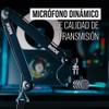 Rode - Micrófono PodMic cardioide dinámico para podcasting
