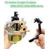 Annolai 4000 3500 Carburetor for Predator Generator Harbor Freight Chicago