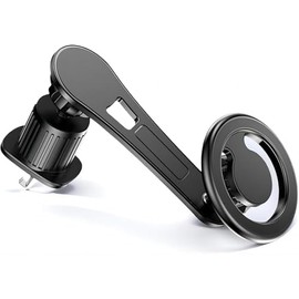 Soporte de coche mejorado para teléfono de coche, soporte magnético mejorado con varilla larga, adaptable a la serie 1213 y compatible con otros