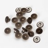 20 Set 17mm Replacement Jeans Buttons - Metal Snap Denim
