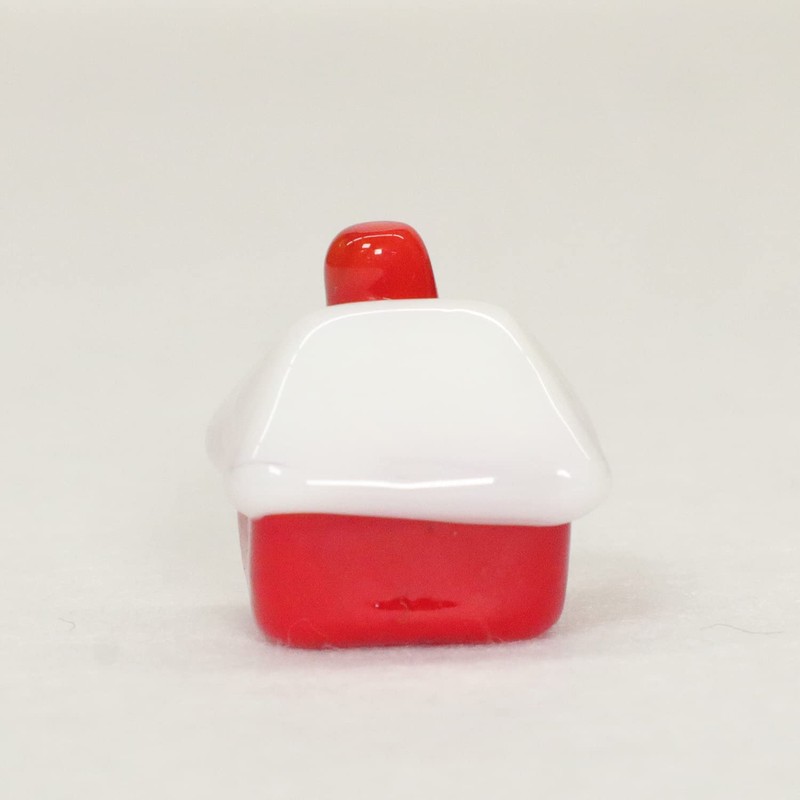 Cute Glasswork Petite Series House (Red)