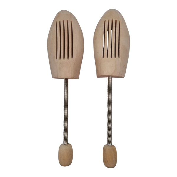 Delfa Wooden Shoe Trees, Shoe Stretcher, Shoe Shaper with Metal