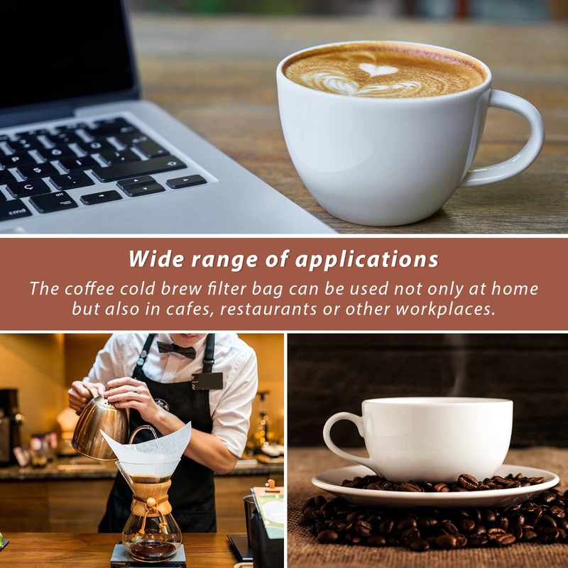 GRONGU Cold Brew Coffee Filter Bag Compatible With Toddy Cold