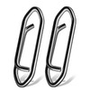 QISHUO Blue Lures Snap Fishing Strength Scallop Snaps Rine Swivel