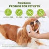 PawSono Eye Wipes for Dogs & Cats, Hypoallergenic Dog Eye