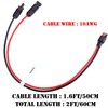 iGreely Connector Solar Panel Cable Kits for Goal Zero Yeti,