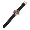 Men Field Watch Mineral Glass 50M Waterproof Silicone Strap Luminous